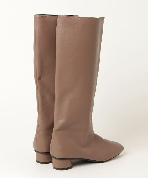 「SESTO」 ロングブーツ SS グレイッシュベージュ レディース_画像2