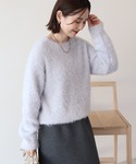 ニット セーター 「WEB限定」フェザーゆるニ...の詳細画像3