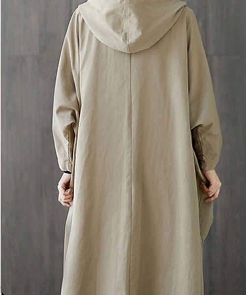 Sally Lunn モッズコート コート フード付きルーズモッズコート