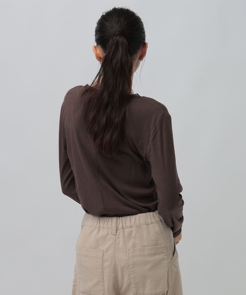 LEPSIM（レプシィム） tシャツ 針抜きテレコインナー 601689