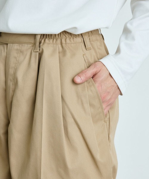 「PUBLIC TOKYO」 チノパンツ 3 ブラック メンズ_画像7