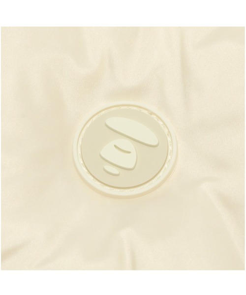 「AAPE BY A BATHING APE」 ダウンベスト MEDIUM ブラック メンズ_画像4