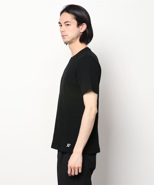 「H.I.P. by SOLIDO」 半袖Tシャツ 3 ブラック メンズ_画像2