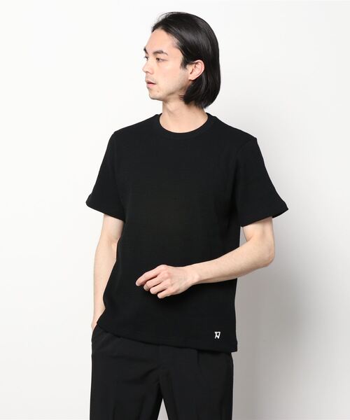 「H.I.P. by SOLIDO」 半袖Tシャツ 3 ブラック メンズ_画像5