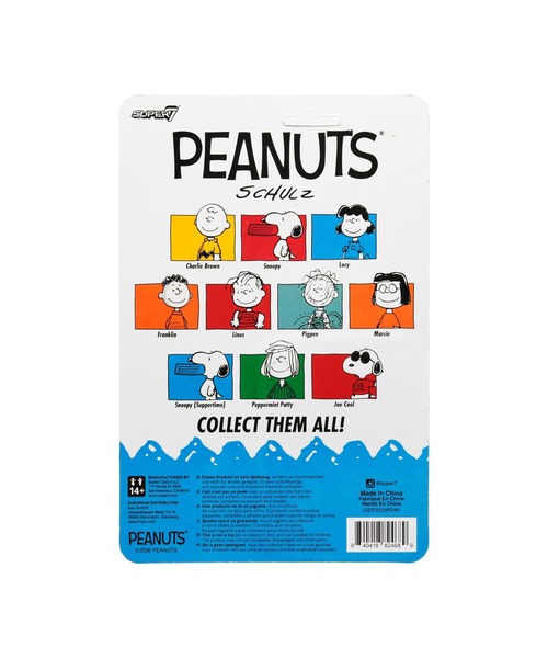 PEANUTS フィギュア Super7 PEANUTS スーパー7 リアクションフィギア