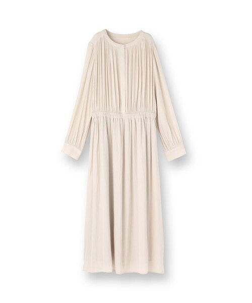 INDIVI（インディヴィ） ワンピース 「洗える／セレモニー」ギャザー