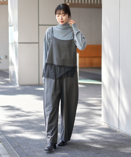 IENA（イエナ） ブラウス シャツ 「追加」レースヘムキャミソール