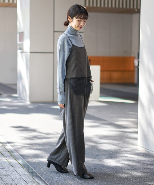 IENA（イエナ） ブラウス シャツ 「追加」レースヘムキャミソール