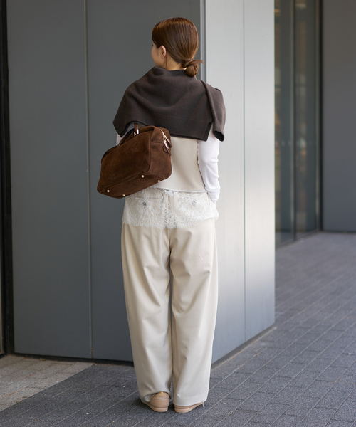 IENA（イエナ） ブラウス シャツ 「追加」レースヘムキャミソール