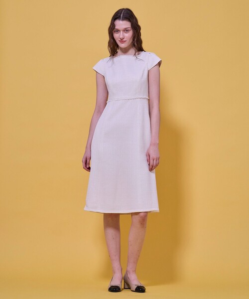 【美品】TOCCA トッカ　ホワイトドレス　160 WEB限定カラーあり】FIRST SPRINGS ドレス / TOCCA | ファッション通販