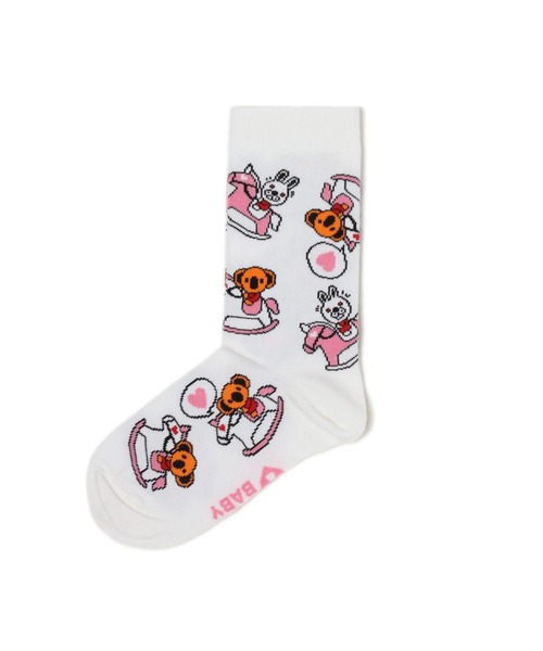 APEE 靴下 JACQUARD GRAPHIC SOCKS #8 レディース : ZOZOTOWN Yahoo!店