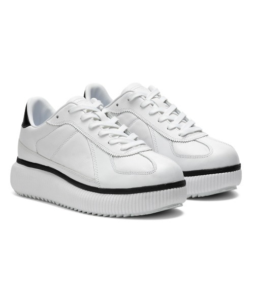 「Onitsuka Tiger」 ローカットスニーカー 24 ホワイト×ホワイト レディース_画像5