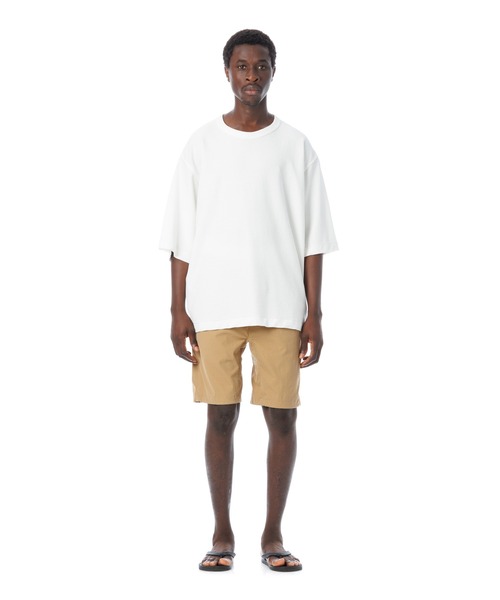 「Sandinista」 7分袖Tシャツ MEDIUM チャコールグレー メンズ_画像4