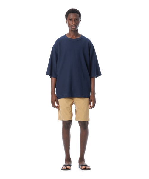 「Sandinista」 7分袖Tシャツ MEDIUM チャコールグレー メンズ_画像6