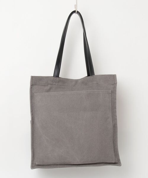 「Ungrid」 トートバッグ FREE グレー レディース_画像2