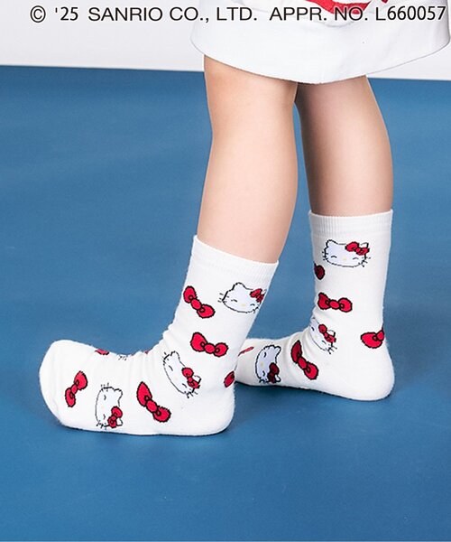 【レア】 ハローキティミニふろしき ボトルケース 足袋ソックス sanrio（サンリオ） 靴下 「ハローキティ」アソートソックス キッズ