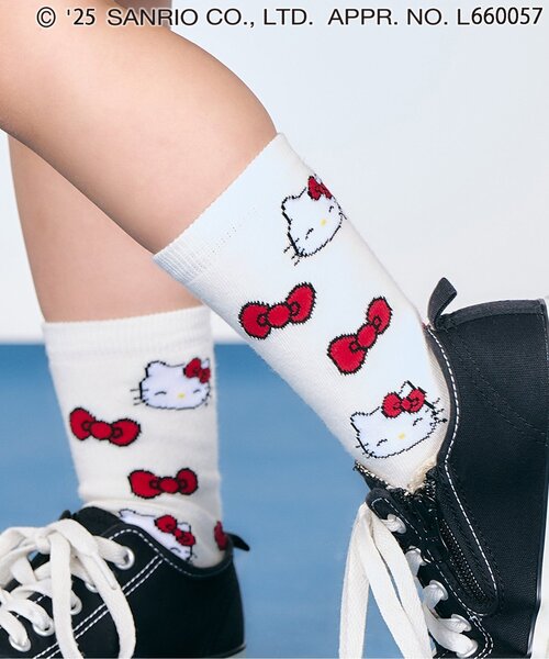 sanrio（サンリオ） 靴下 「ハローキティ」アソートソックス キッズ