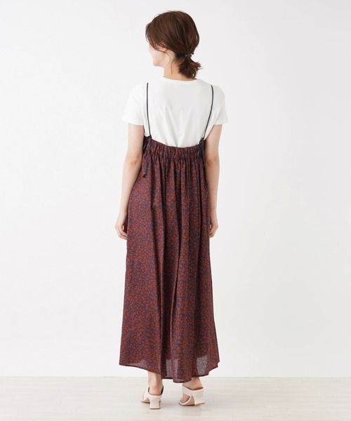 「en recre」 キャミソールワンピース 2 チョコ レディース_画像7