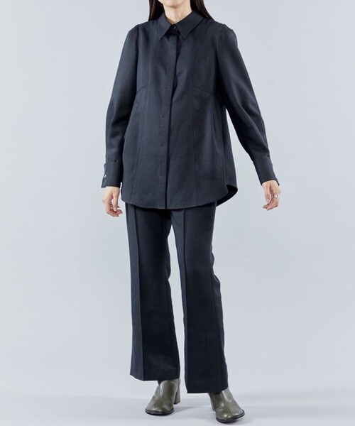 「CITY」 長袖シャツ FREE ブラック レディース_画像5