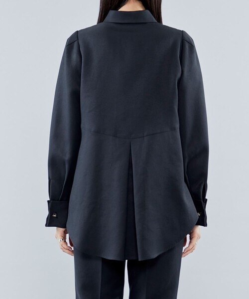 「CITY」 長袖シャツ FREE ブラック レディース_画像9