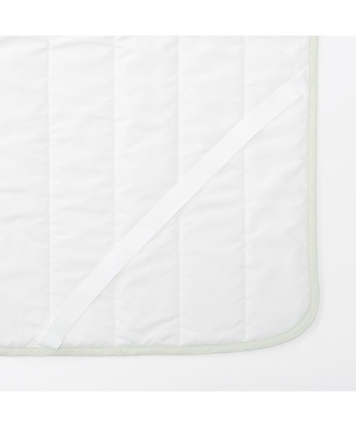 無印良品（MUJI） ベッド 寝具 綿 サッカー織 敷パッド／D 140