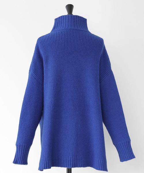 「ELFRANK」 長袖ニット FREE オフホワイト レディース_画像5