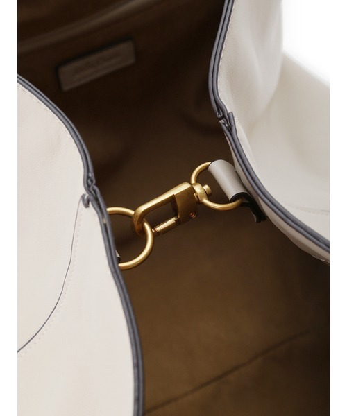 「Mila Owen」 ハンドバッグ FREE アイボリー レディース_画像5