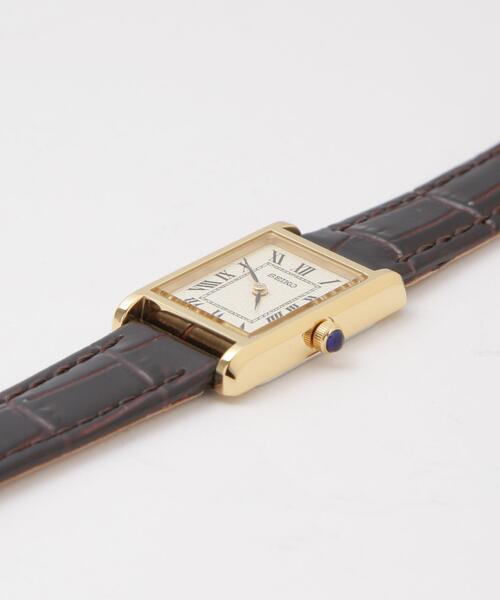 SEIKO（セイコー） 腕時計 コラボレーション スクエア D.ブラウン