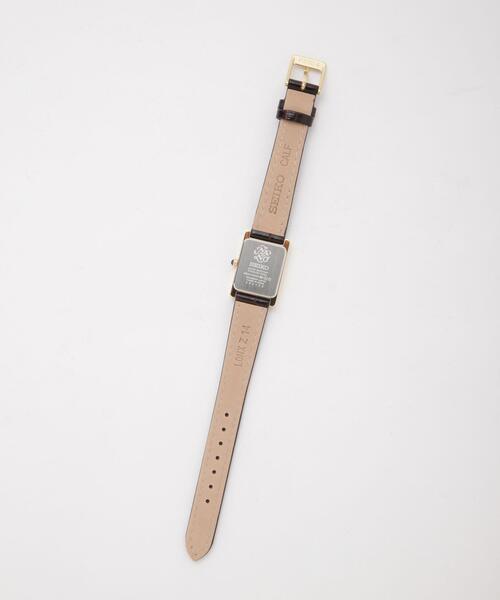 SEIKO（セイコー） 腕時計 コラボレーション スクエア D.ブラウン