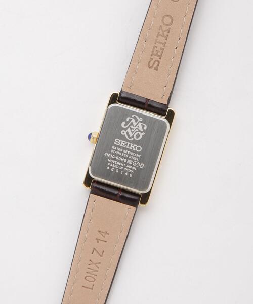 SEIKO（セイコー） 腕時計 コラボレーション スクエア D.ブラウン
