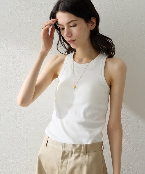 THE PAUSE タンクトップ ノースリーブ 「THE PAUSE」カップインタンク