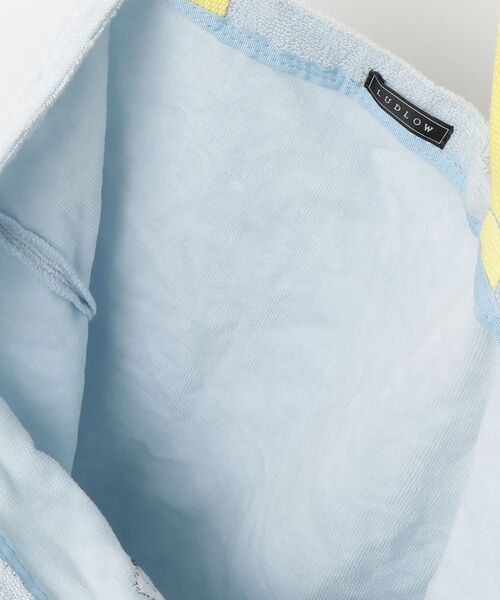 「LUDLOW」 ワンポイントトートバッグ - ブルー レディース_画像4