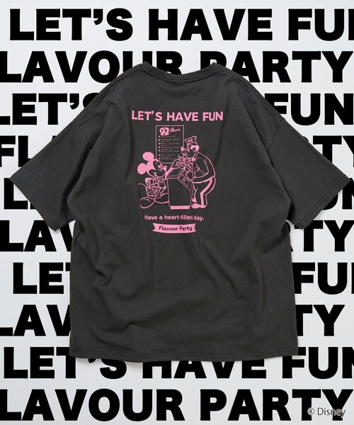 ミッキーマウス Tシャツ ビッグロゴ ミッキー DISNEY ディズニー XL FREAK'S STORE（フリークスストア） tシャツ 限定展開/DISNEY