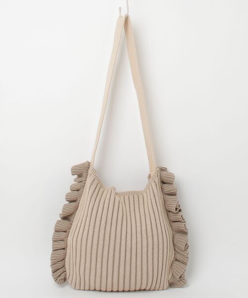 「Casselini」 ショルダーバッグ - ベージュ レディース_画像2