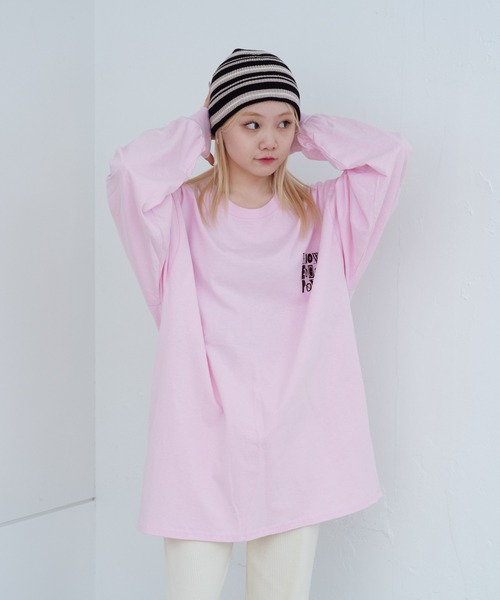 「WHIMSIC」 長袖Tシャツ FREE ホワイト メンズ_画像7