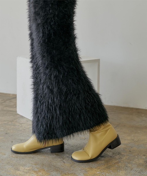 「miette」 ニットスカート FREE ブラック レディース_画像3