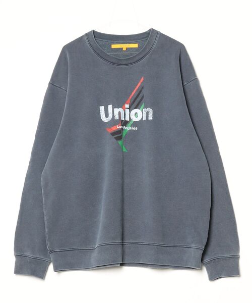 「UNION（UNION TOKYO）」 スウェットカットソー X-LARGE ネイビー メンズ