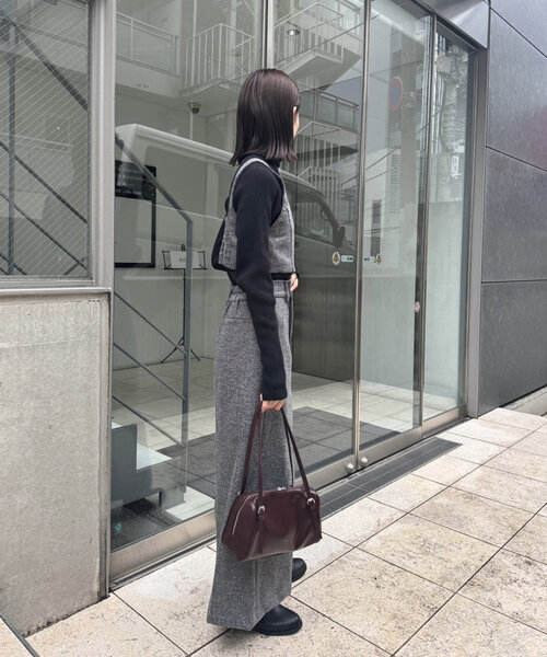 「mystic」 セットアップ 2 ブラウン レディース_画像2