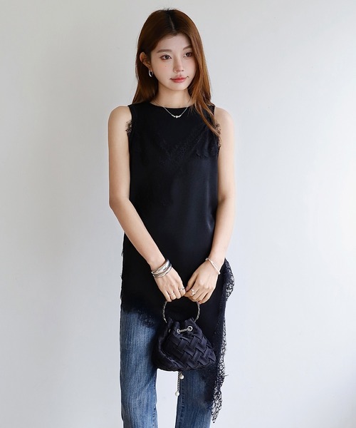 キャミソール 裾アシメ キャミワンピース : ZOZOTOWN Yahoo!店 - 通販