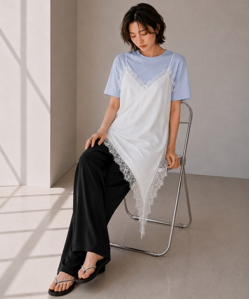 キャミソール 裾アシメ キャミワンピース : ZOZOTOWN Yahoo!店 - 通販