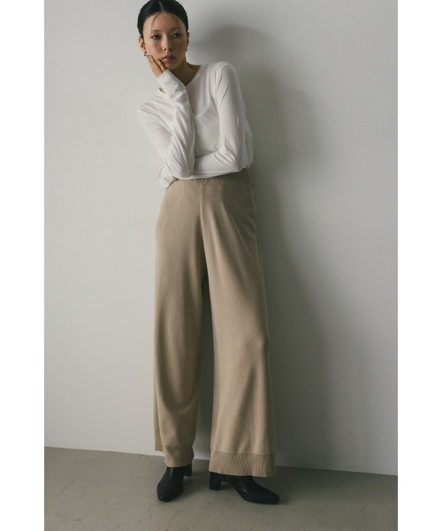 「STYLEMIXER」 イージーパンツ SMALL ブラウン レディース_画像10