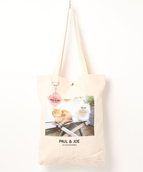 「PAUL & JOE ACCESSOIRES」 トートバッグ FREE アイボリー レディース_画像6