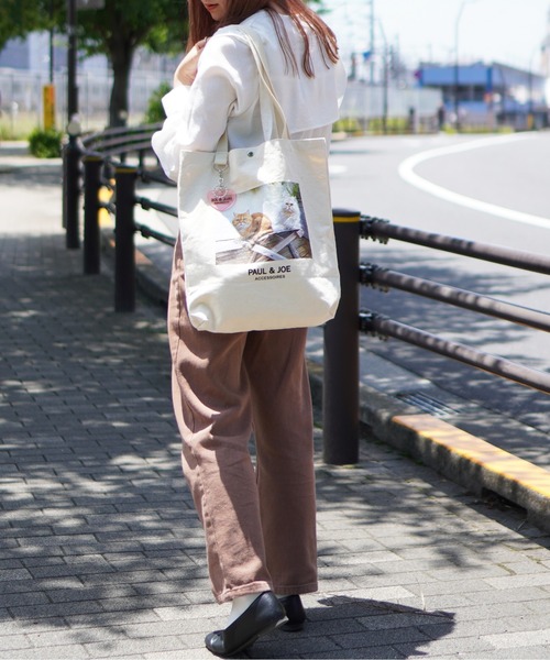 「PAUL & JOE ACCESSOIRES」 トートバッグ FREE アイボリー レディース_画像9