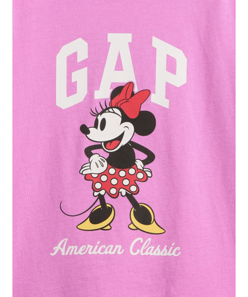 GAP（ギャップ） tシャツ babyGap × ディズニー ミニーマウス GAPロゴ