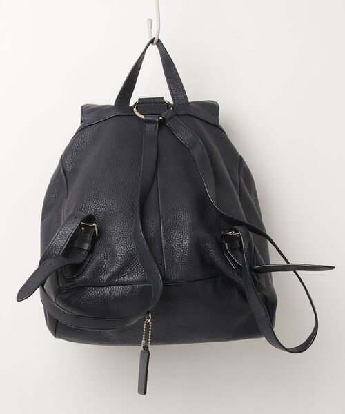 「COACH」 ワンポイントリュック - ネイビー レディース_1