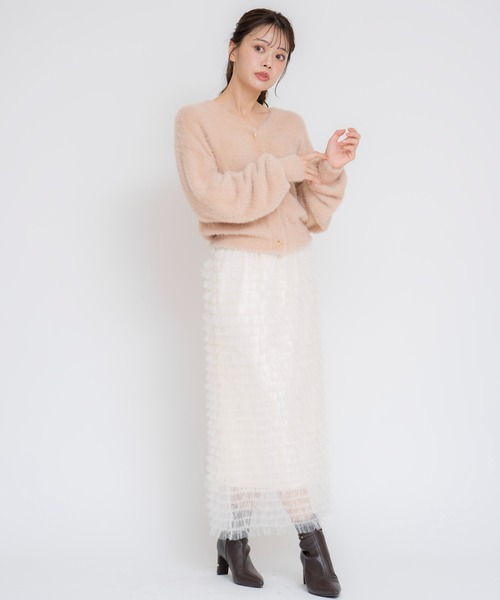 「NOELA」 フリルスカート M ブラック レディース_画像9