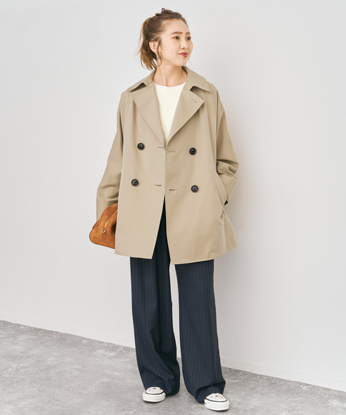 Spick and Span ティッカ テントコート トレンチコート 秋冬 Spick＆Span（スピック アンド スパン） トレンチコート コート 「追加