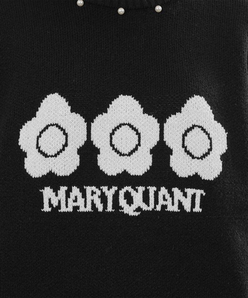 「MARY QUANT」 長袖ニット M アイボリー レディース_画像6