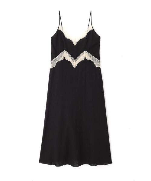 「JILL STUART」 キャミソールワンピース 2 ブルー レディースの画像