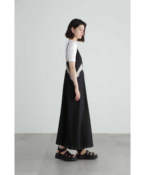 「JILL STUART」 キャミソールワンピース 2 ブルー レディースの画像